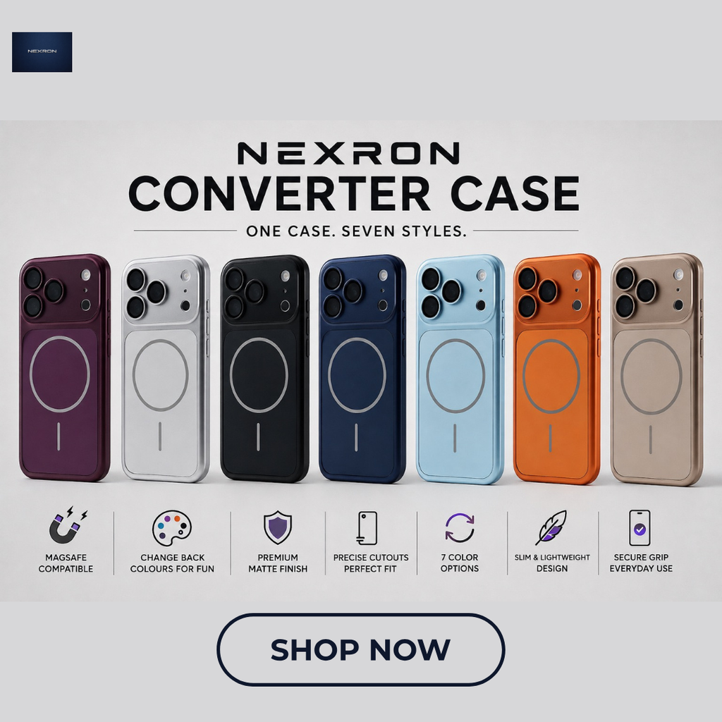 NEXRON Converter Case for iPhone 17 Pro