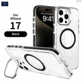 NEXRON CrystalArmor Stand Case for iPhone 17