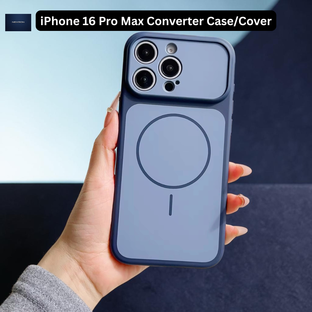 NEXRON iPhone 16 Pro Max Silicone Converter Case to iPhone 17 Pro Max