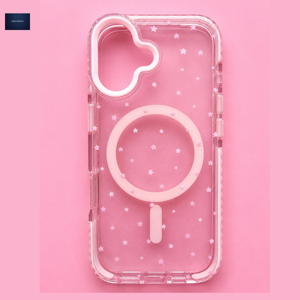 NEXRON Pink Nova Case for iPhone 16