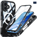 NEXRON 360 UltraGuard Case with Built-In Screen Protector for iPhone 17