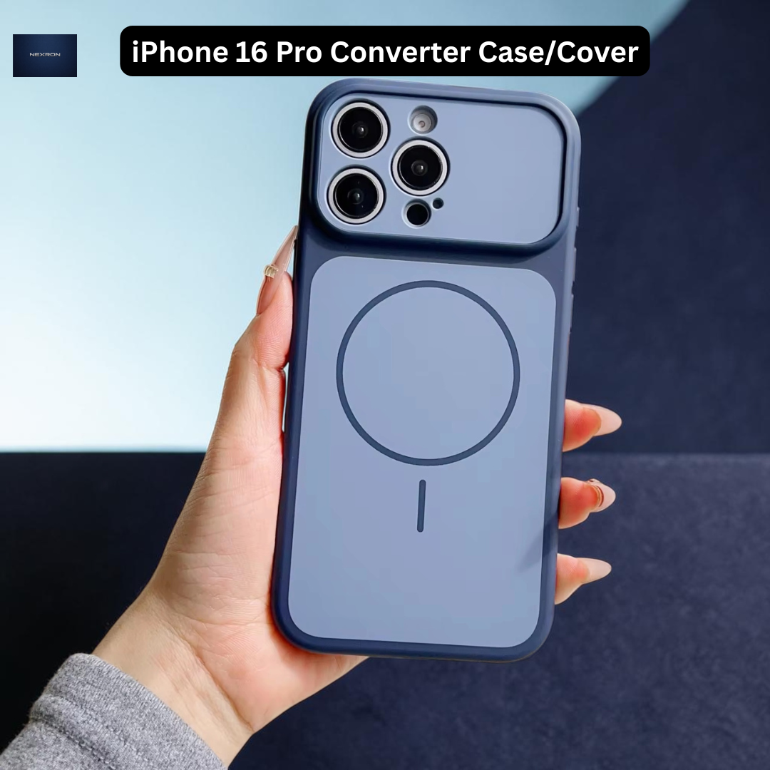 NEXRON iPhone 16 Pro Silicone Converter Case to iPhone 17 Pro