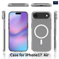 NEXRON Crystal Clear Anti-Yellow Case for iPhone 17 Air