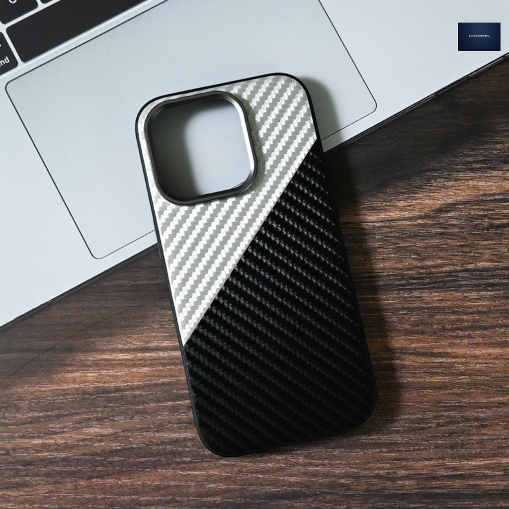NEXRON CarbonEdge Duo Case for iPhone 16 Pro Max