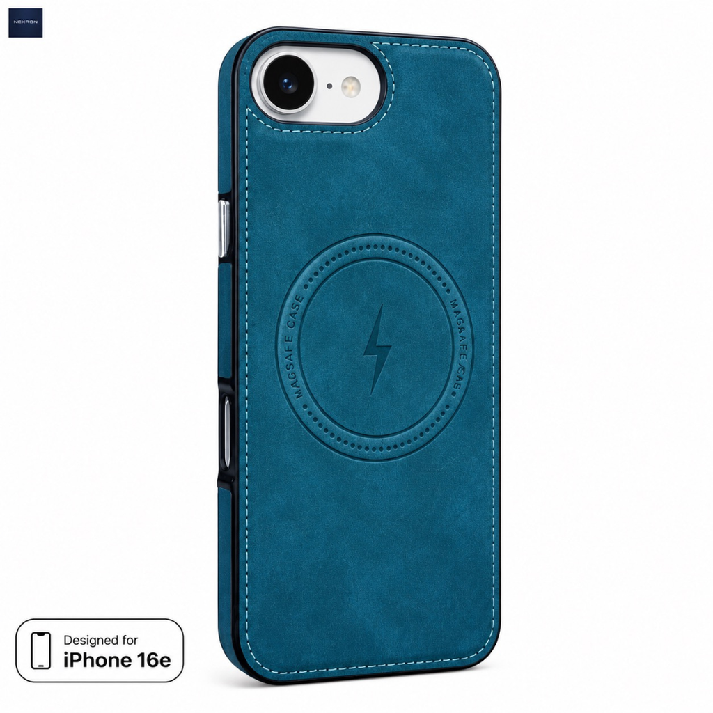 NEXRON Arc Leather Case for iPhone 16E