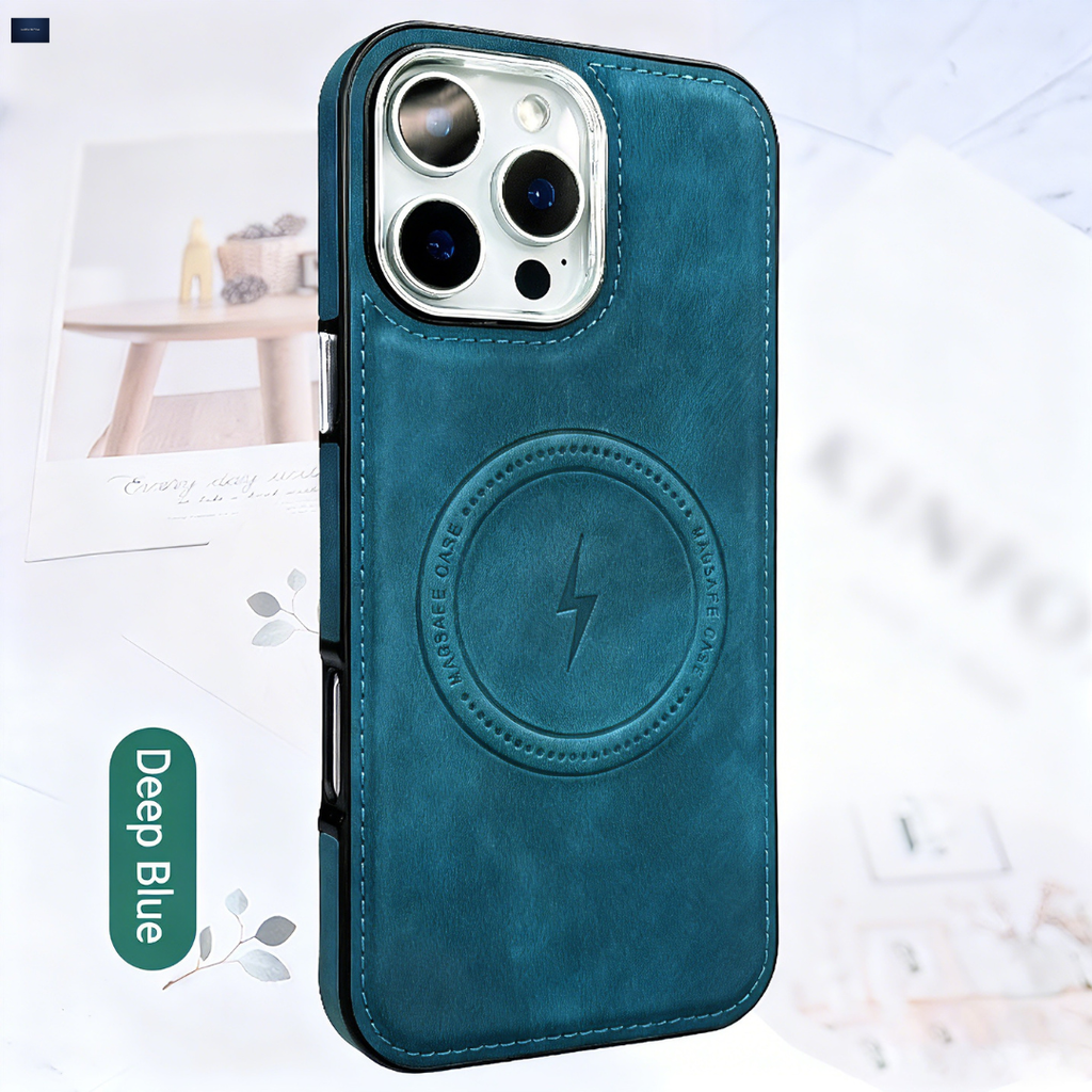 NEXRON Arc Leather Case for iPhone 16 Pro