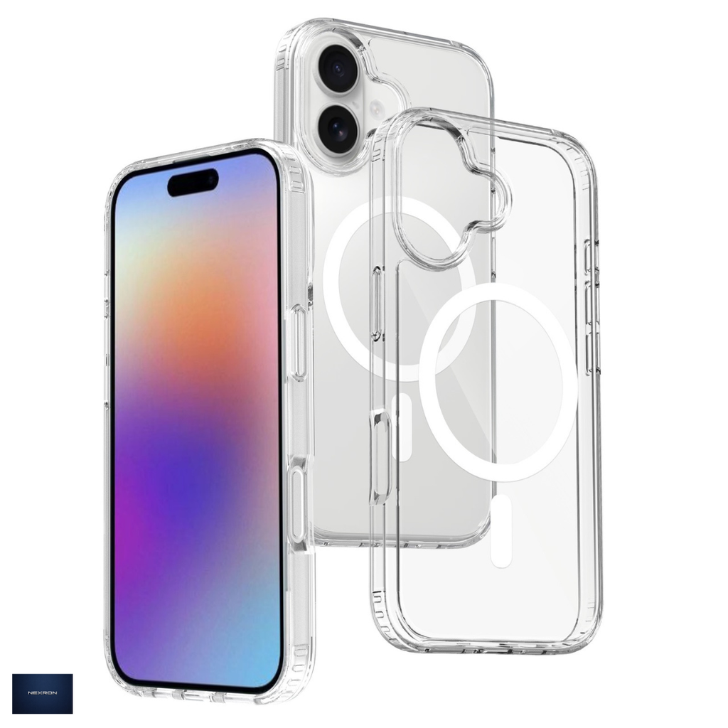 NEXRON Crystal Clear Anti-Yellow Case for iPhone 17