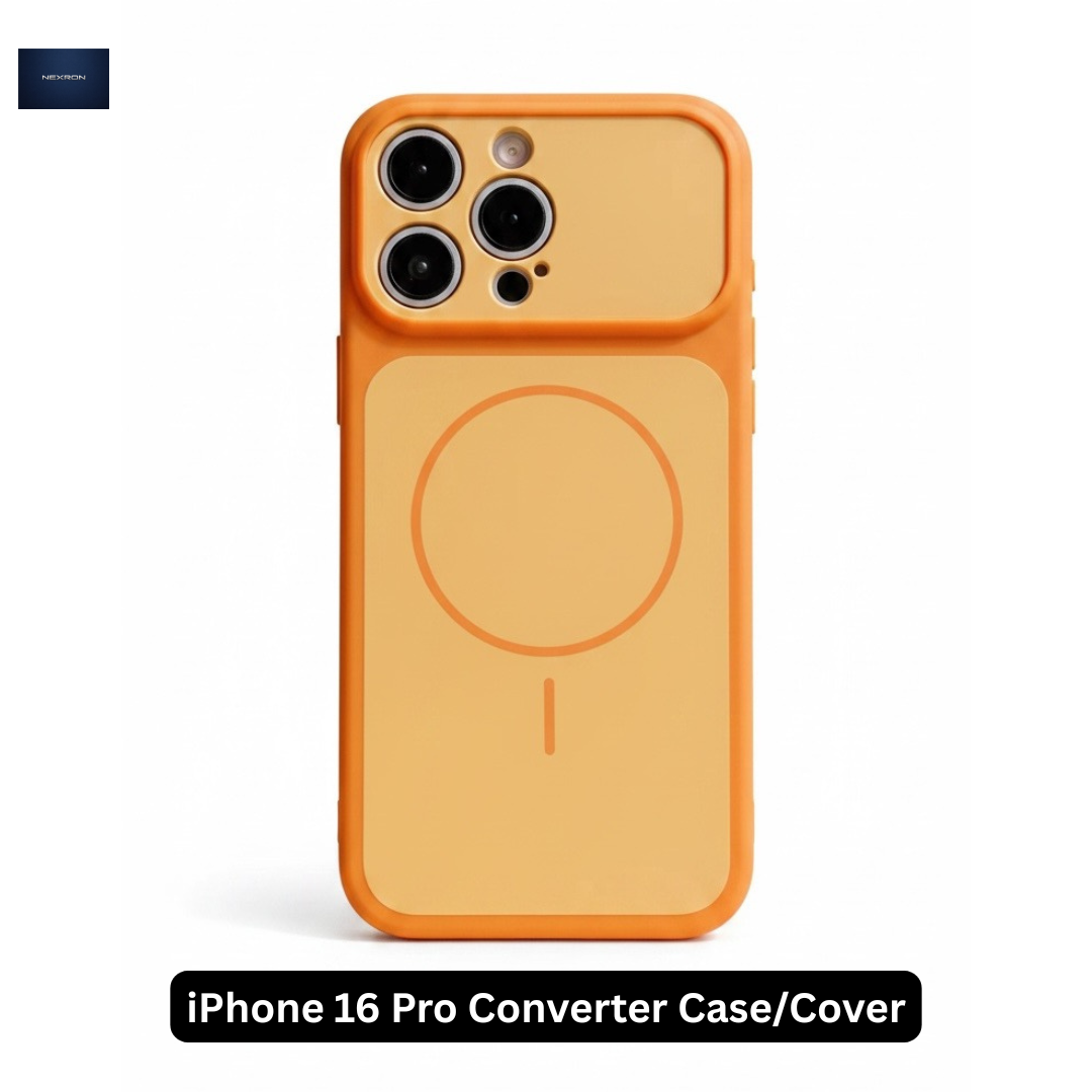 NEXRON iPhone 16 Pro Silicone Converter Case to iPhone 17 Pro