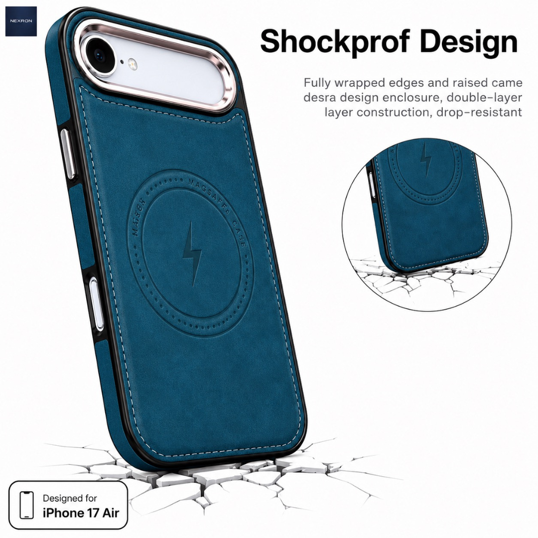 NEXRON Arc Leather Case for iPhone 17 Air