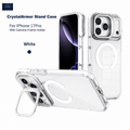 NEXRON CrystalArmor Stand Case for iPhone 17 Pro