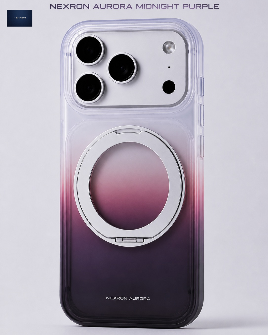 NEXRON Arc Leather Case for iPhone 18 Pro