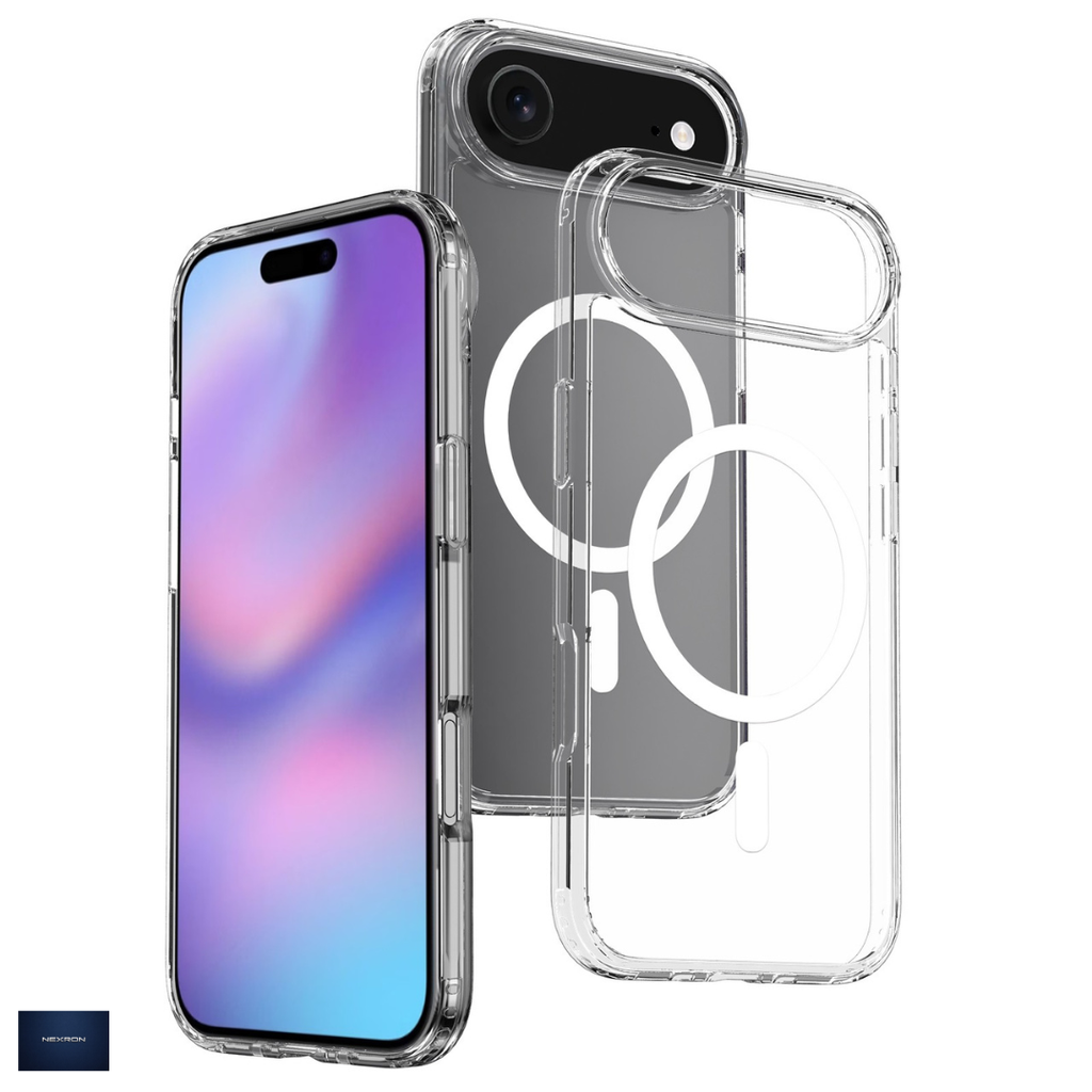 NEXRON Crystal Clear Anti-Yellow Case for iPhone 17 Air