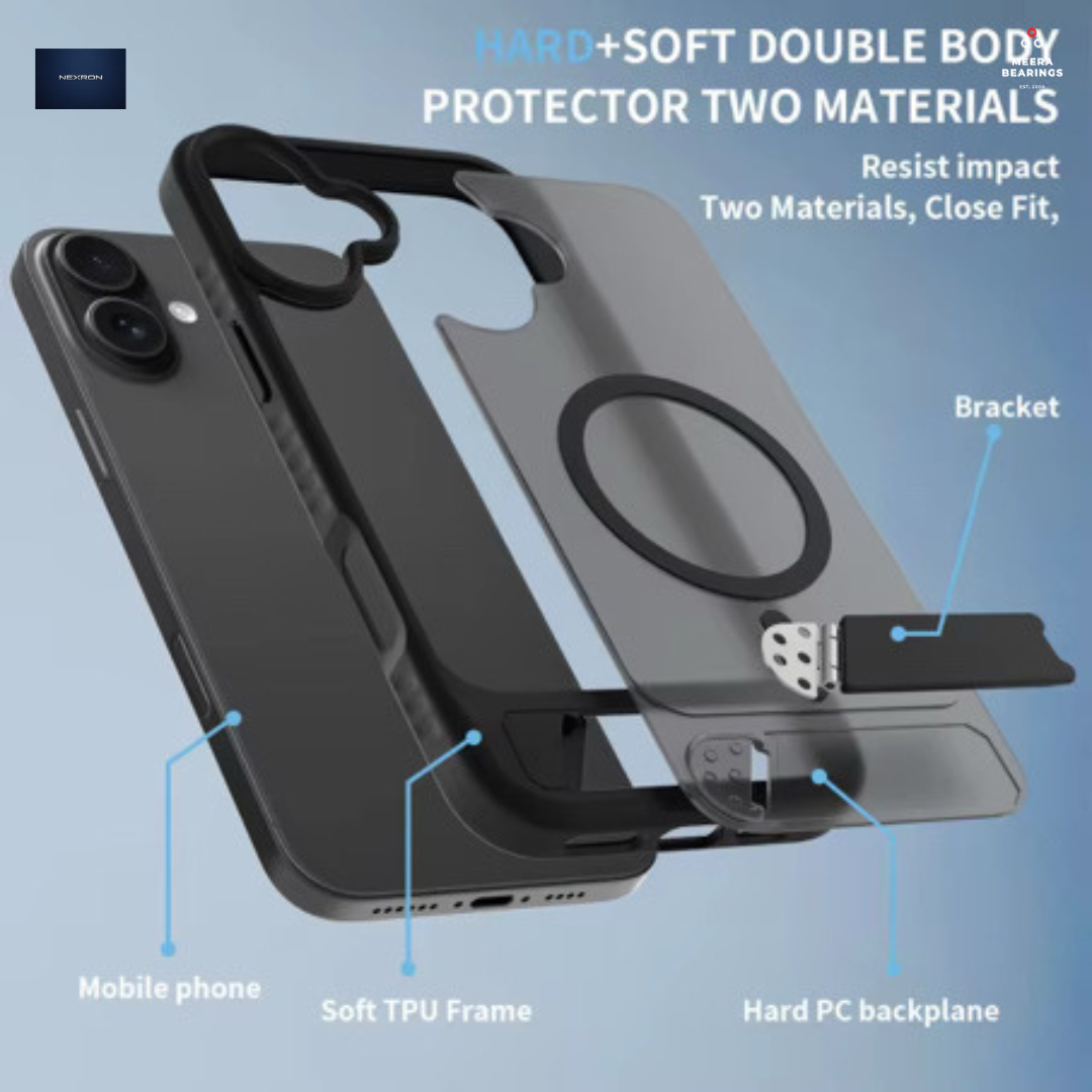 NEXRON StandMag Armor Case for iPhone 17