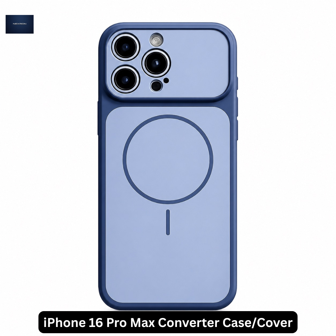 NEXRON iPhone 16 Pro Max Silicone Converter Case to iPhone 17 Pro Max