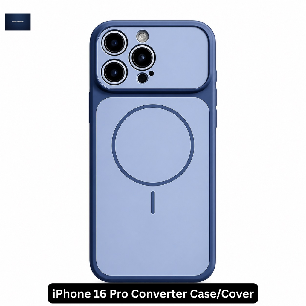 NEXRON iPhone 16 Pro Silicone Converter Case to iPhone 17 Pro