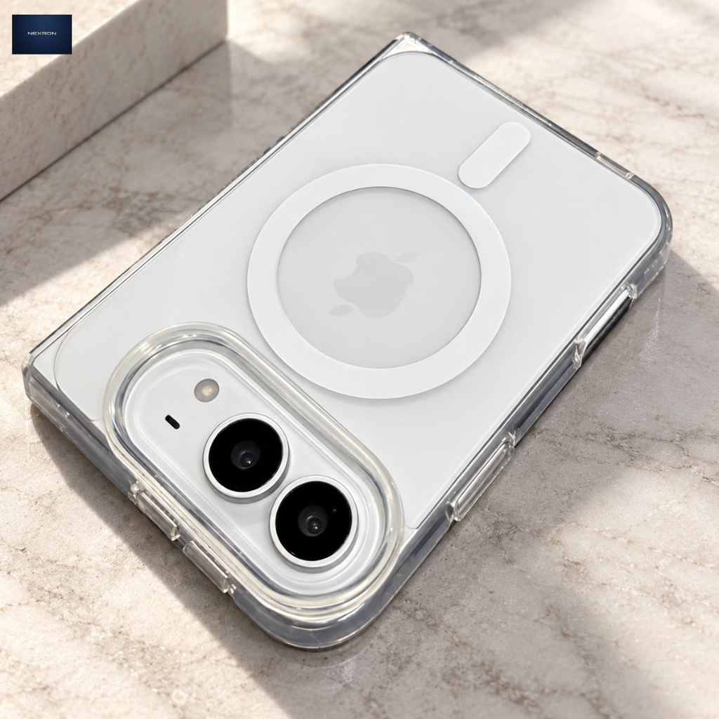 NEXRON ClearMag Core Case for iPhone Duo