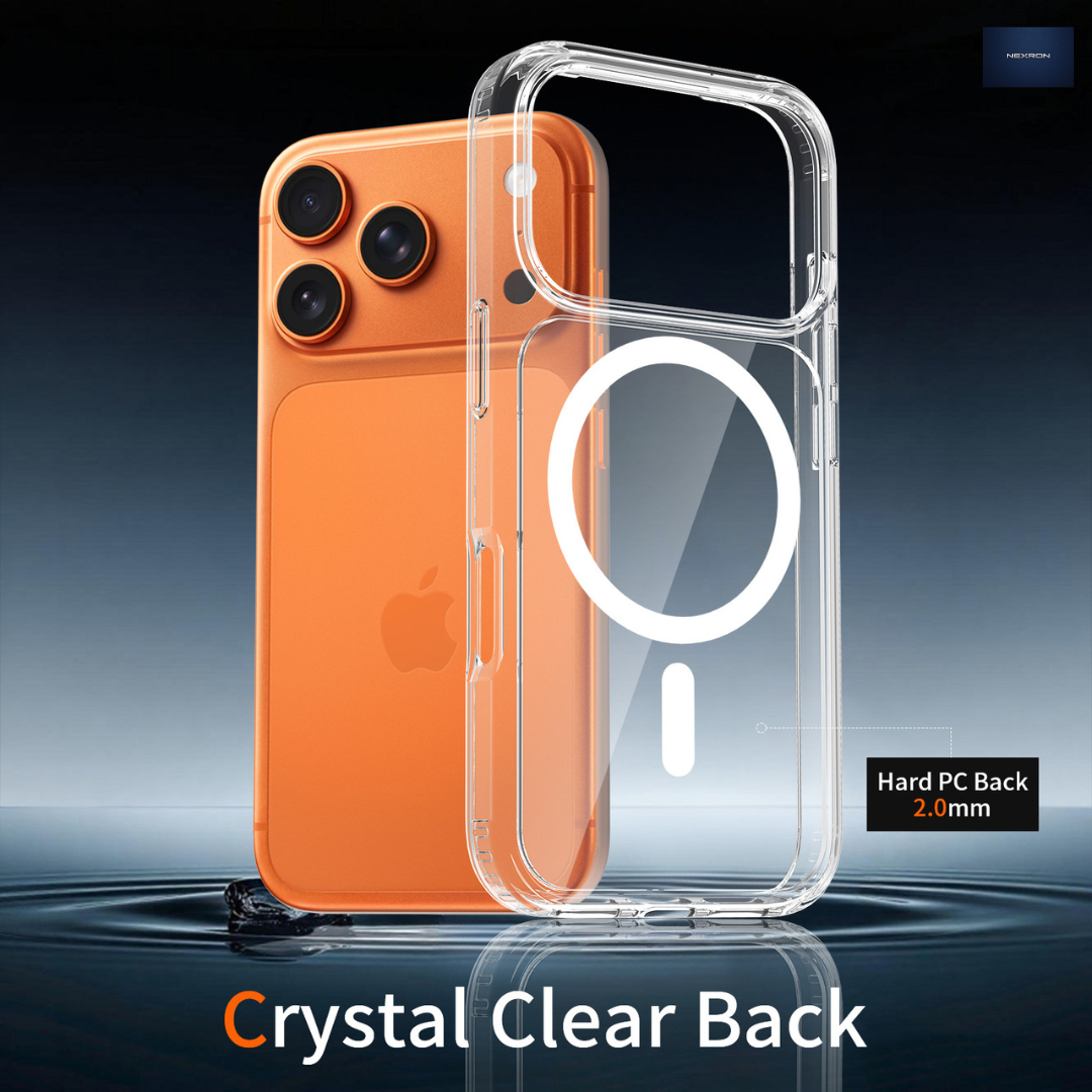 NEXRON Ultimate Bundle for IPhones(Anti-Yellow Case+Privacy ScreenGuard+Camera Lens Protector)