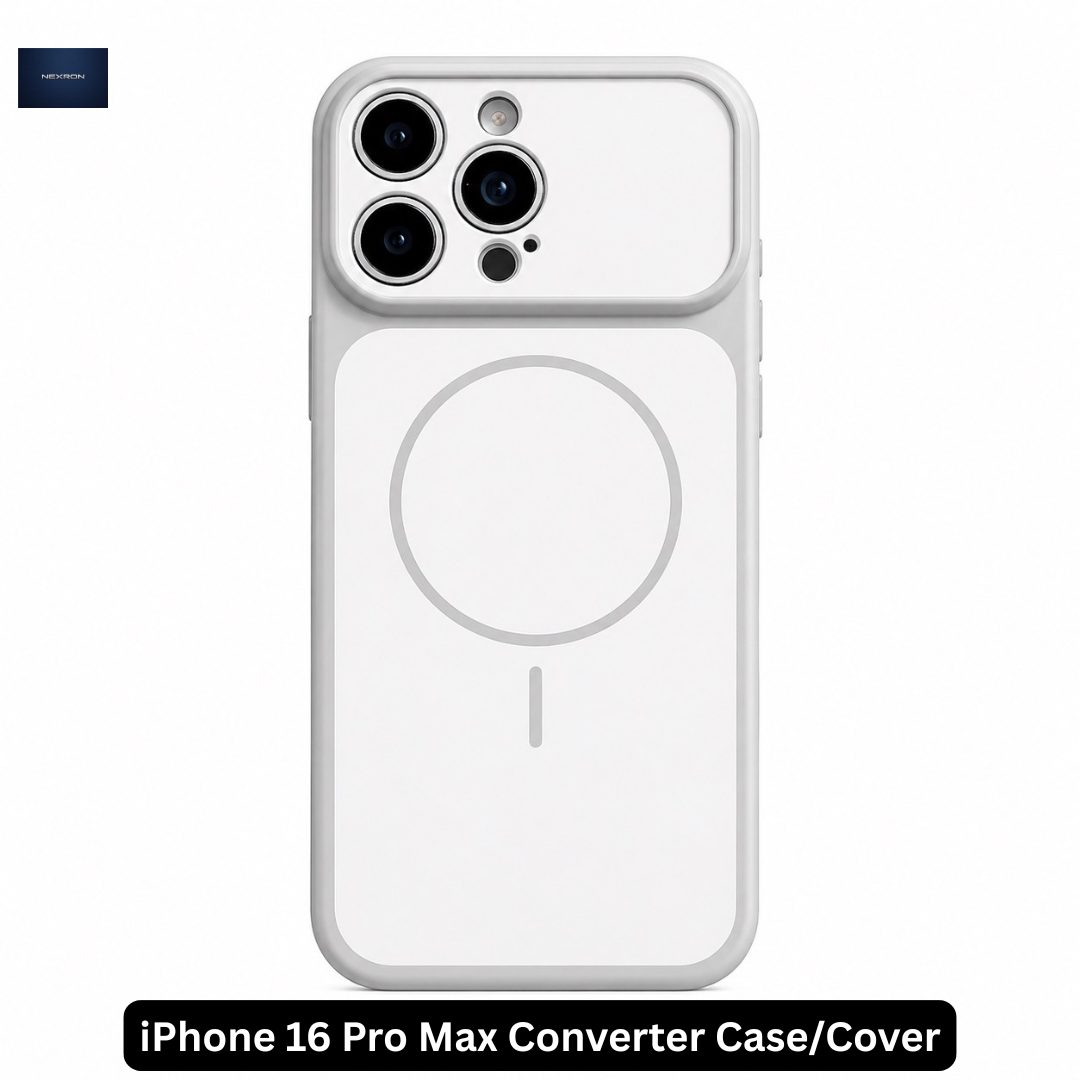 NEXRON iPhone 16 Pro Max Silicone Converter Case to iPhone 17 Pro Max