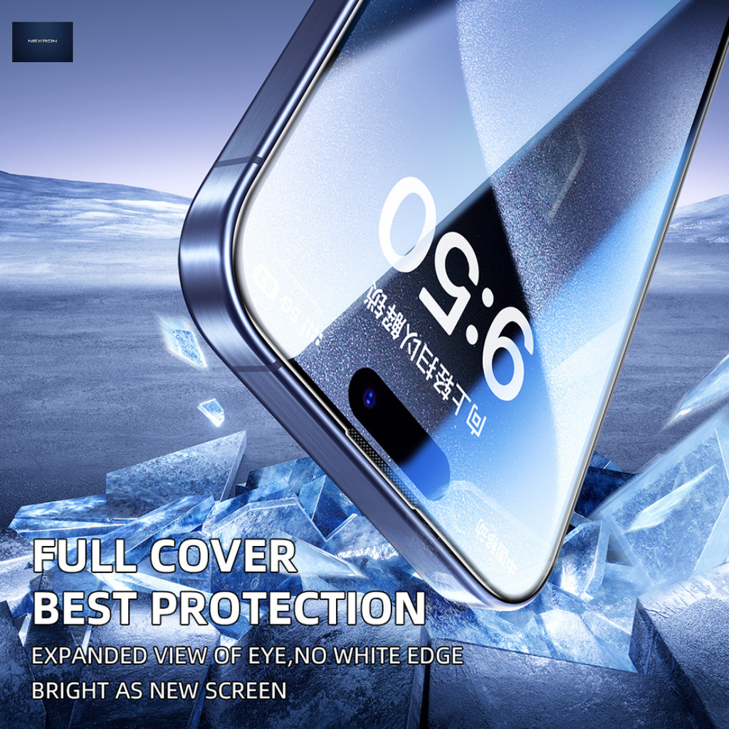 NEXRON PrivacyShield Pro Tempered Glass with Installation Box