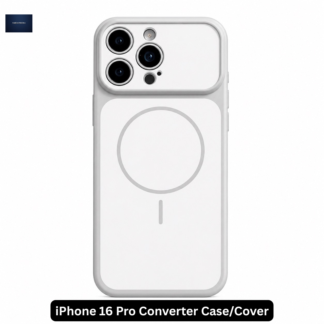 NEXRON iPhone 16 Pro Silicone Converter Case to iPhone 17 Pro