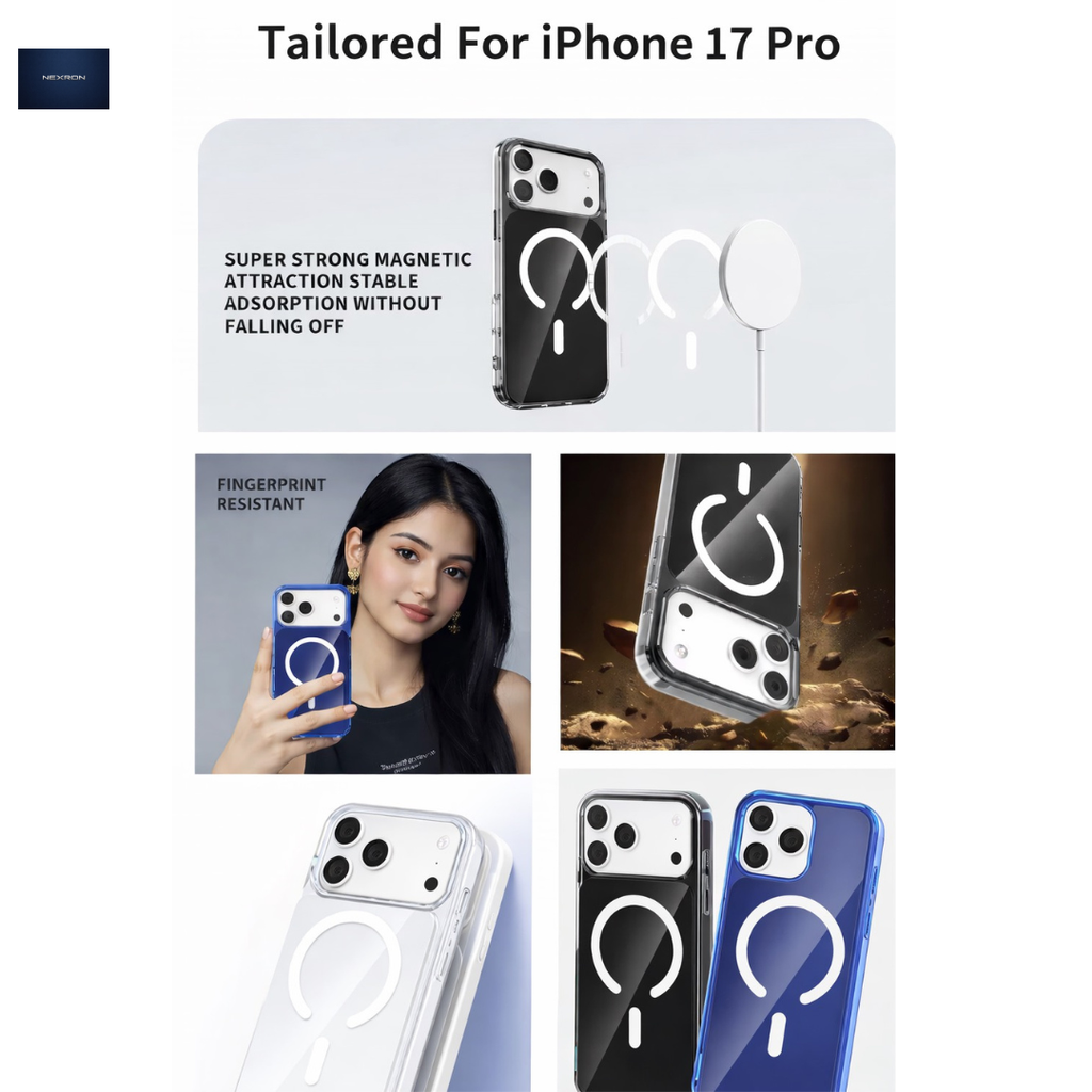 NEXRON MagCore Hybrid Case for iPhone 17 Pro