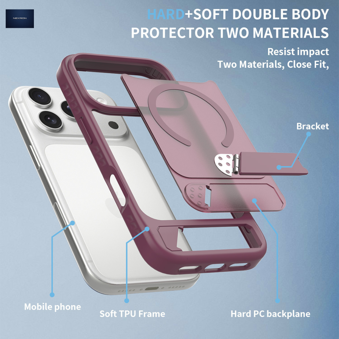 NEXRON StandMag Armor Case for iPhone 18 Pro