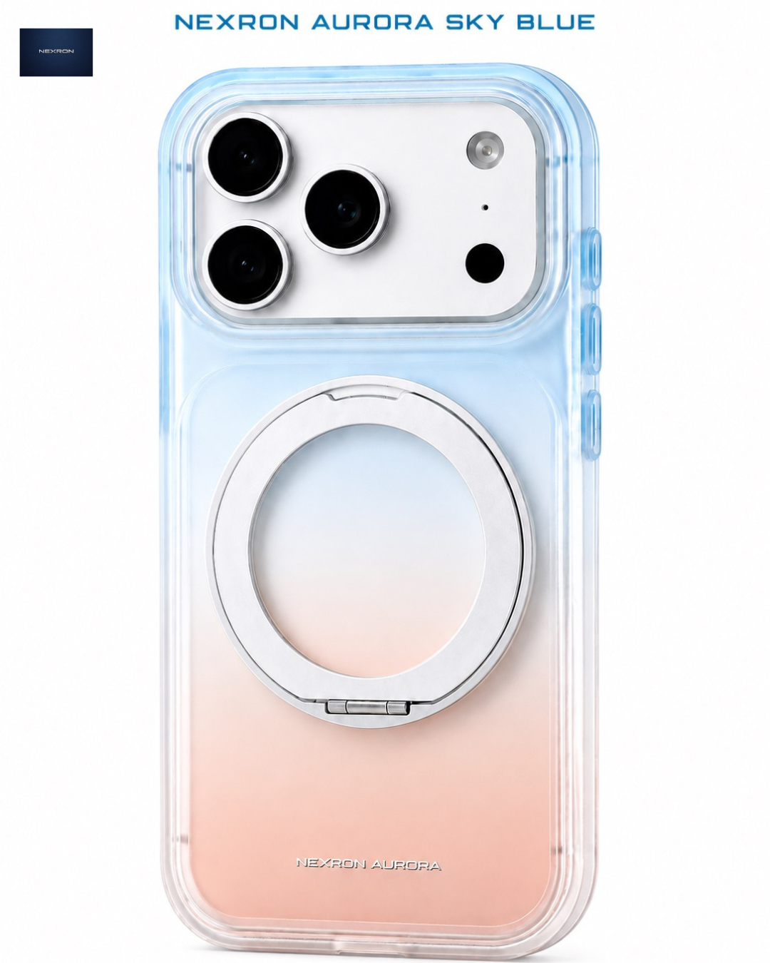 NEXRON Arc Leather Case for iPhone 17 Pro Max
