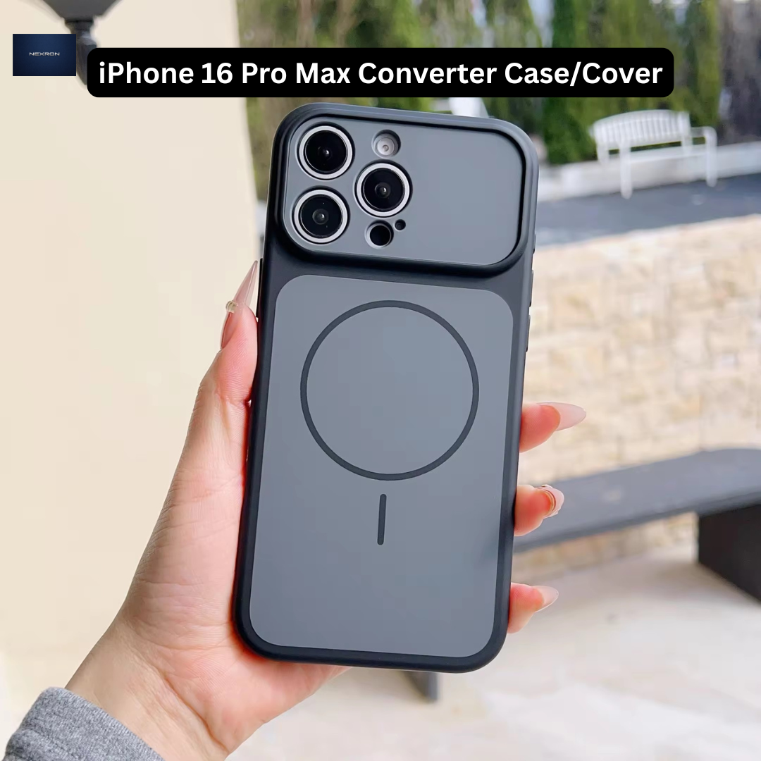 NEXRON iPhone 16 Pro Max Silicone Converter Case to iPhone 17 Pro Max