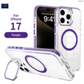NEXRON CrystalArmor Stand Case for iPhone 17