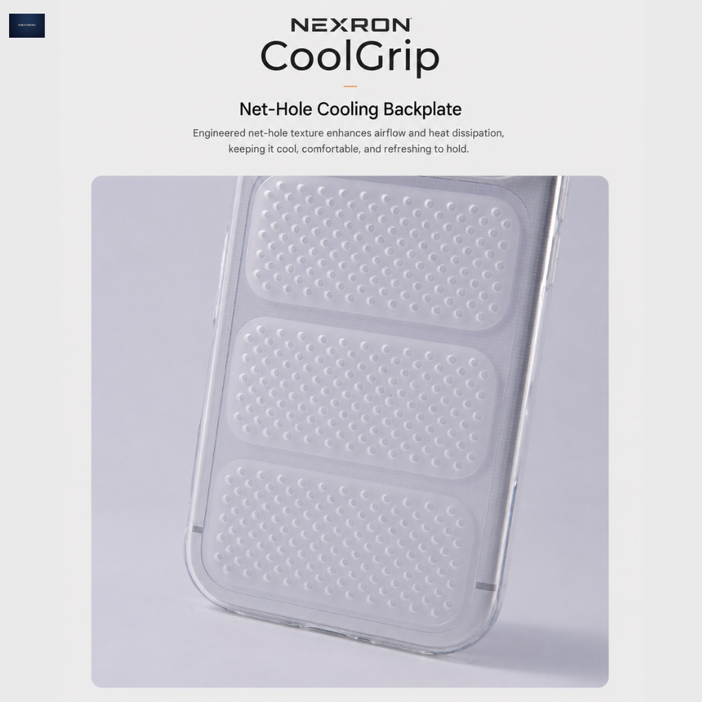 NEXRON CoolGrip Case for iPhone 18 Pro Max