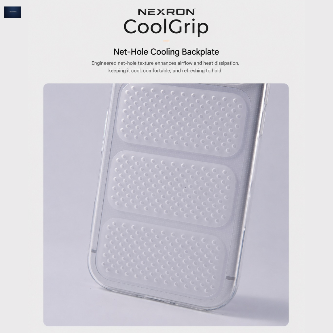 NEXRON CoolGrip Case for iPhone 18 Pro