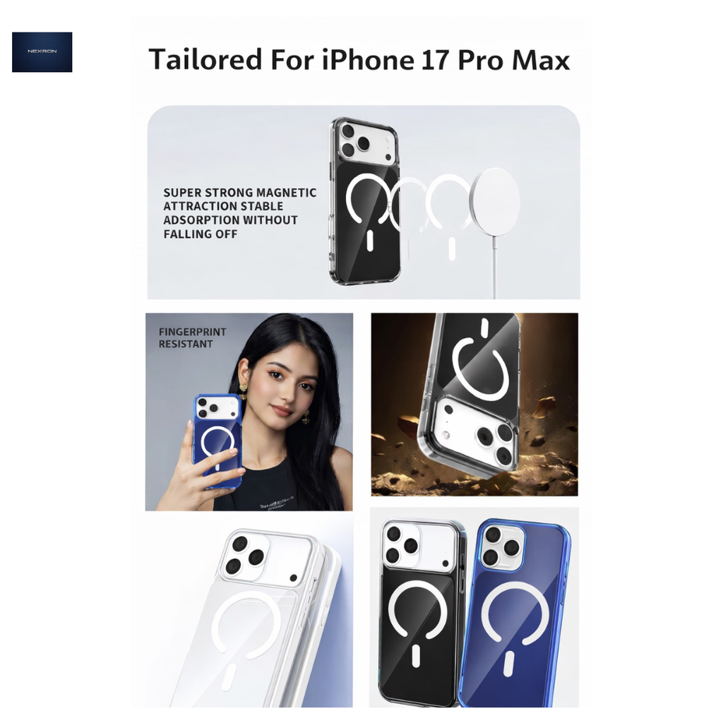 NEXRON MagCore Hybrid Case for iPhone 17 Pro Max