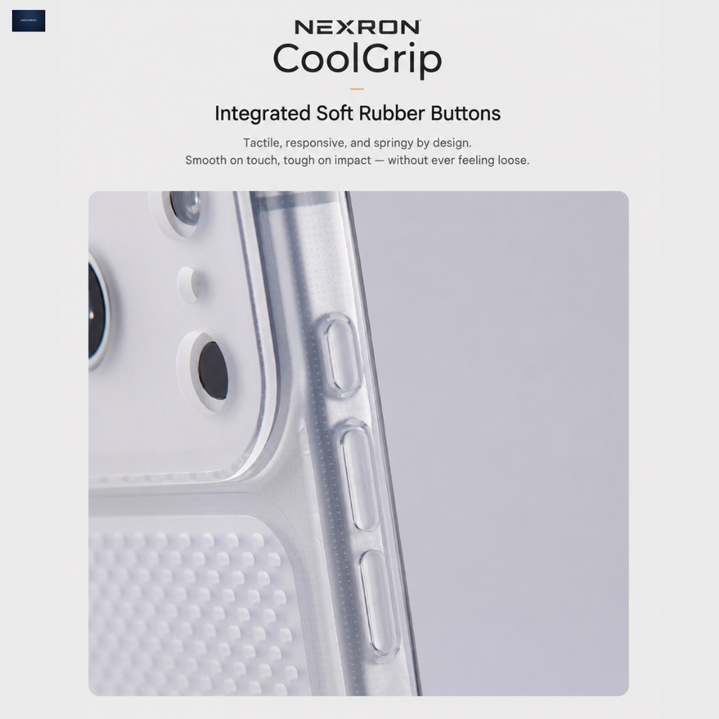 NEXRON CoolGrip Case for iPhone 18 Pro Max