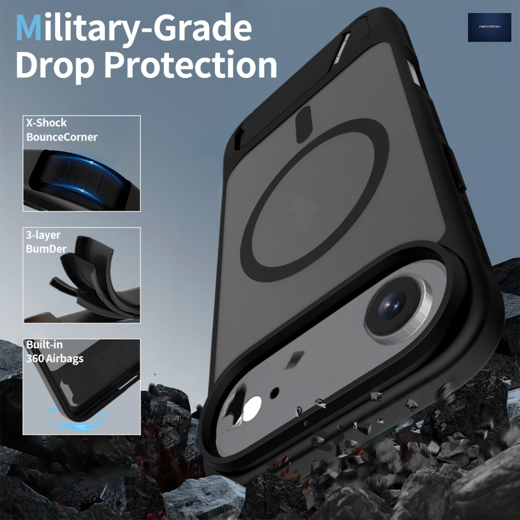 NEXRON StandMag Armor Case for iPhone 17 Air
