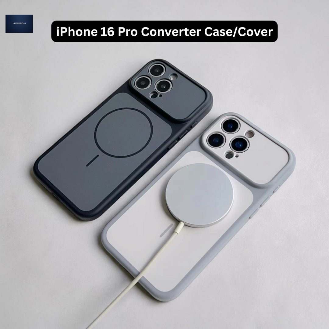 NEXRON iPhone 16 Pro Silicone Converter Case to iPhone 17 Pro