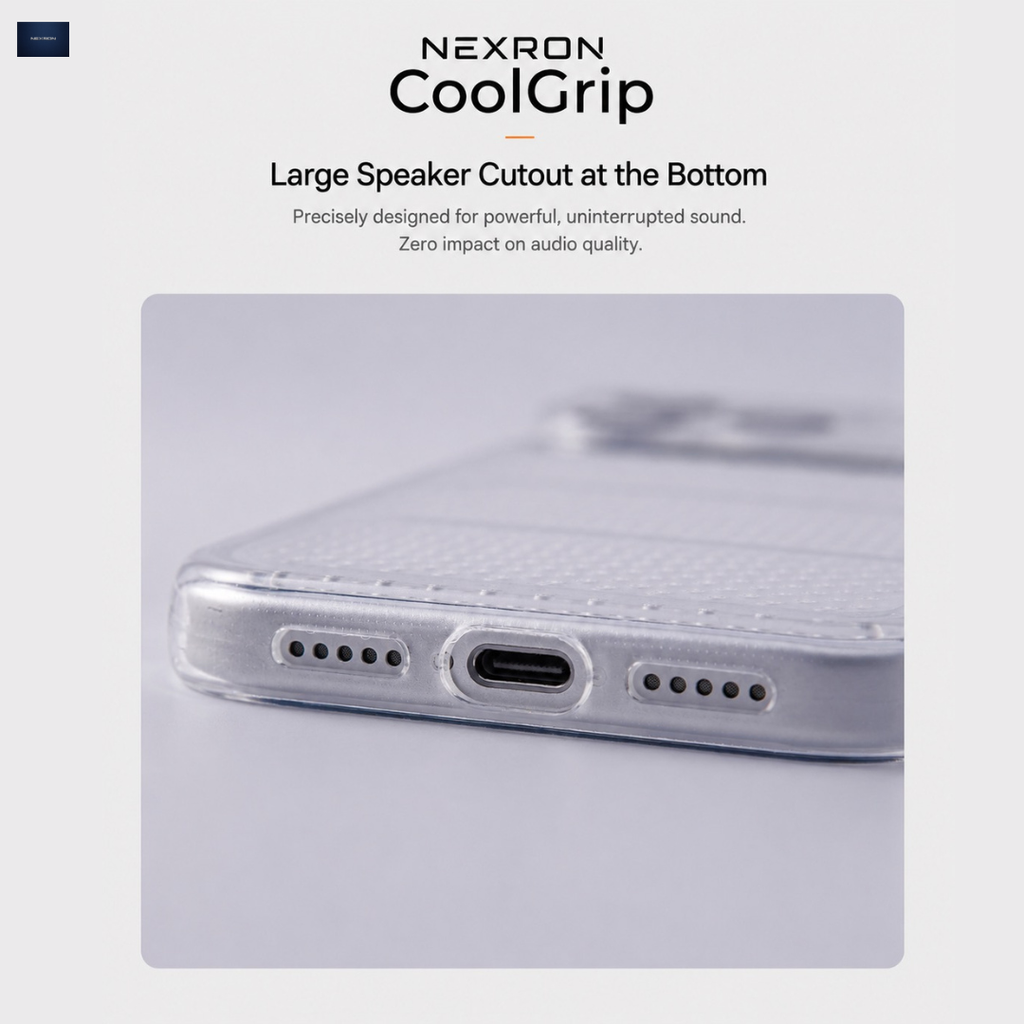 NEXRON CoolGrip Case for iPhone 18 Pro Max