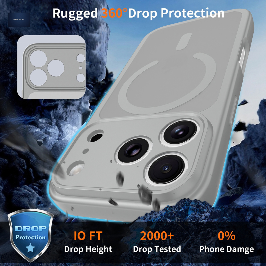 NEXRON EdgeProtect Case for iPhone 18 Pro