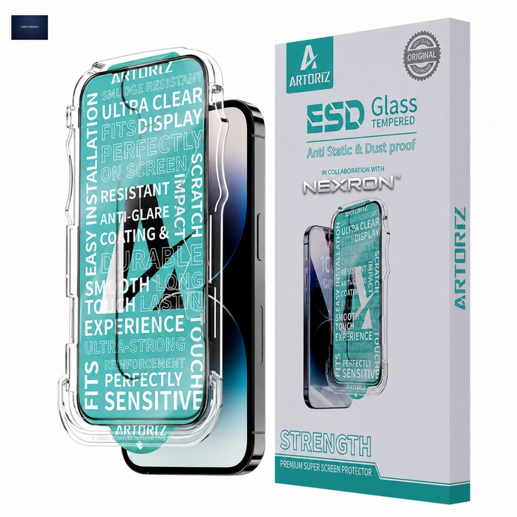 NEXRON Ultimate Bundle for IPhones(Anti-Yellow Case+Privacy ScreenGuard+Camera Lens Protector)