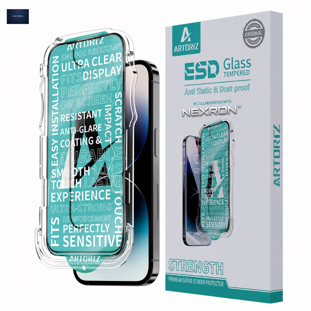 NEXRON Ultimate Bundle for IPhones(Anti-Yellow Case+Privacy ScreenGuard+Camera Lens Protector)