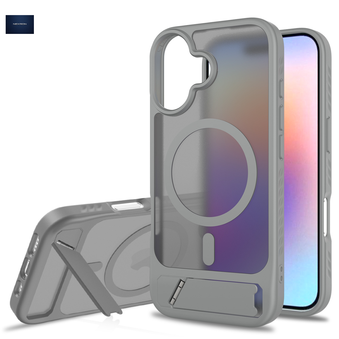 NEXRON StandMag Armor Case for iPhone 16
