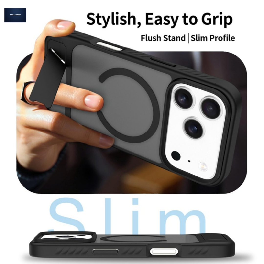 NEXRON StandMag Armor Case for iPhone 17 Pro Max