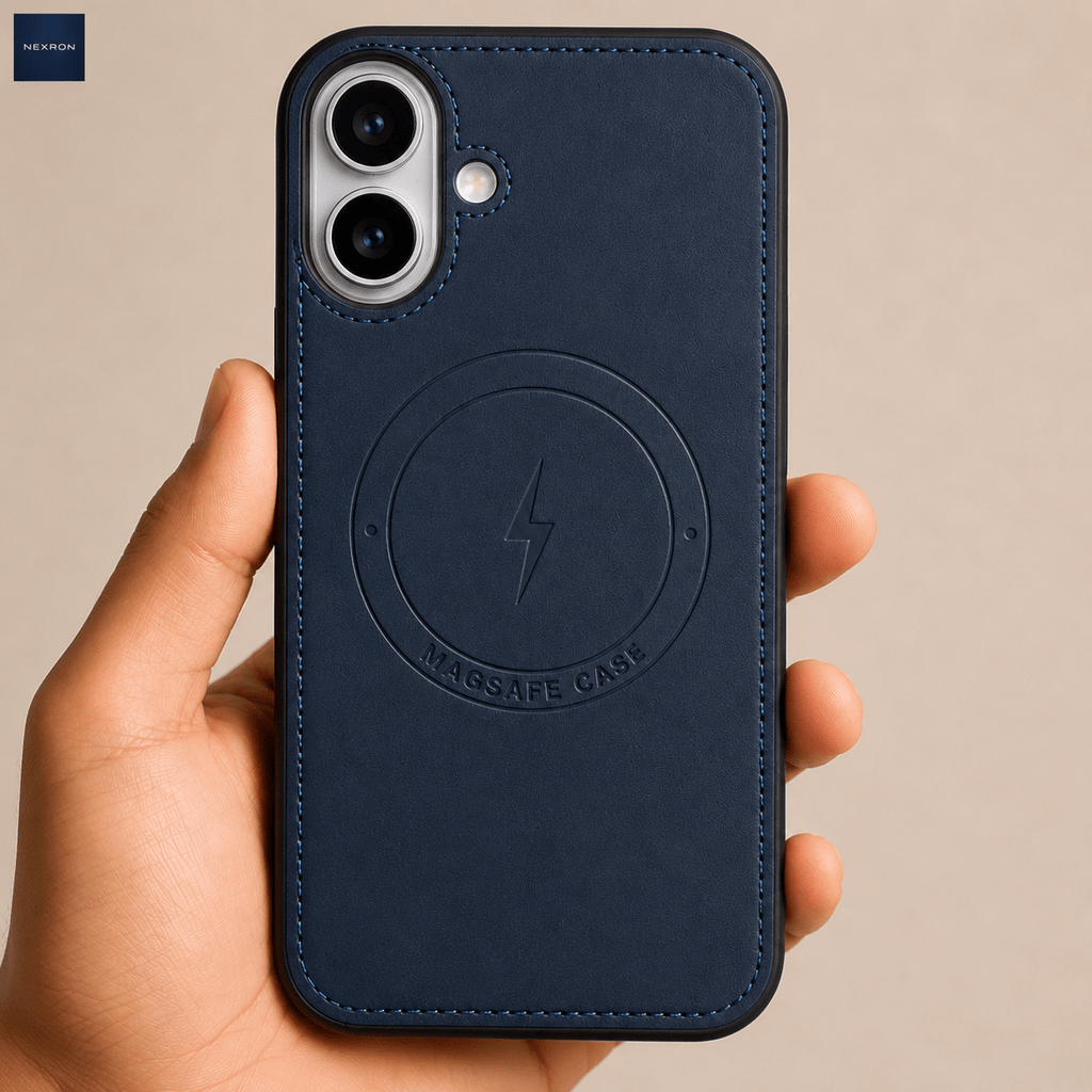 NEXRON Arc Leather Case for iPhone 16 - NexRon
