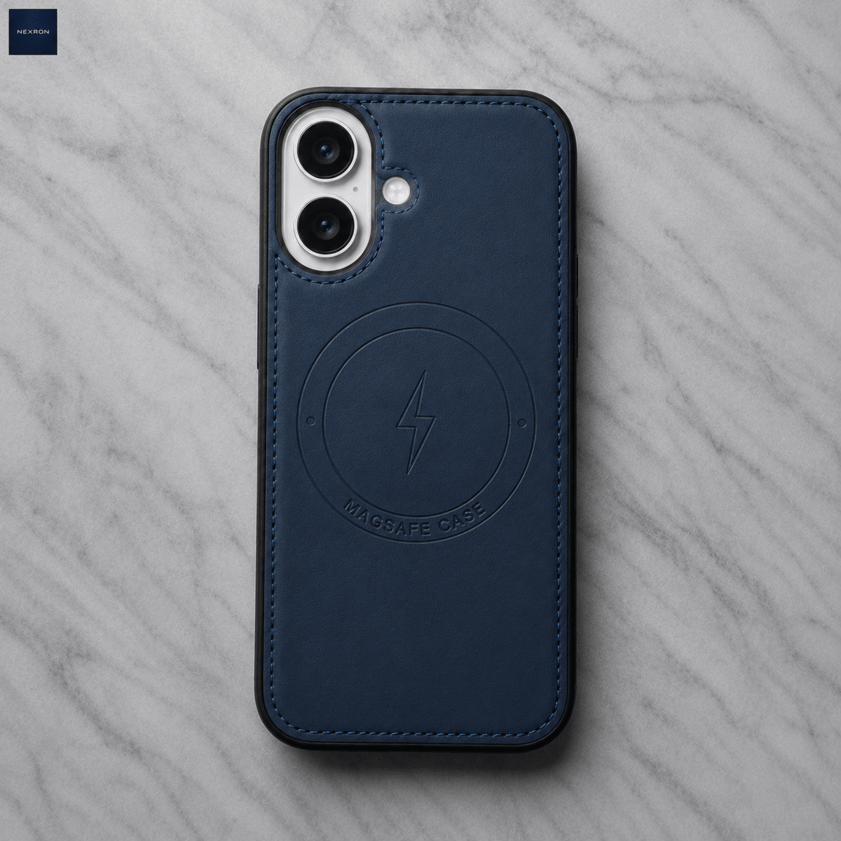 NEXRON Arc Leather Case for iPhone 17 - NexRon