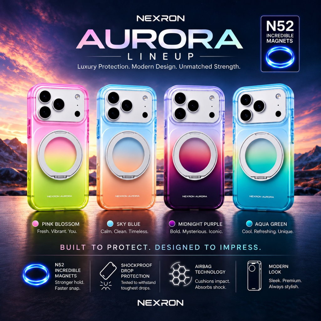 NEXRON Aurora Case for iPhone 18 Pro - NexRon