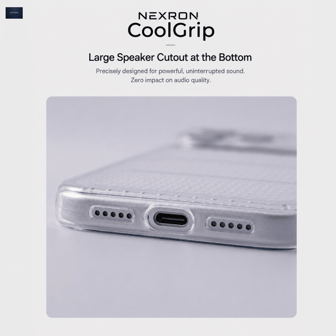 NEXRON CoolGrip Case for iPhone 18 Pro Max - NexRon