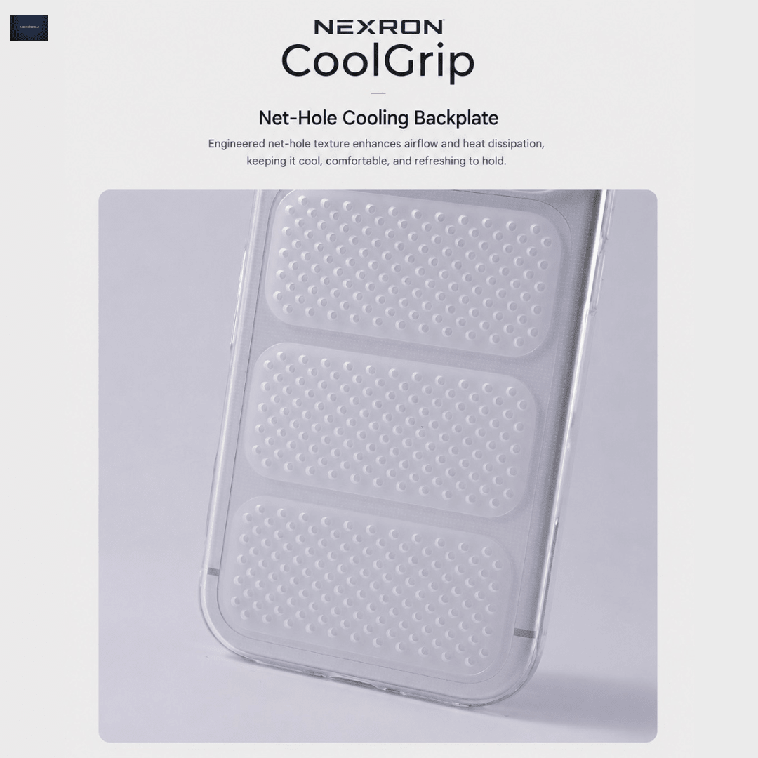 NEXRON CoolGrip Case for iPhone 18 Pro Max - NexRon