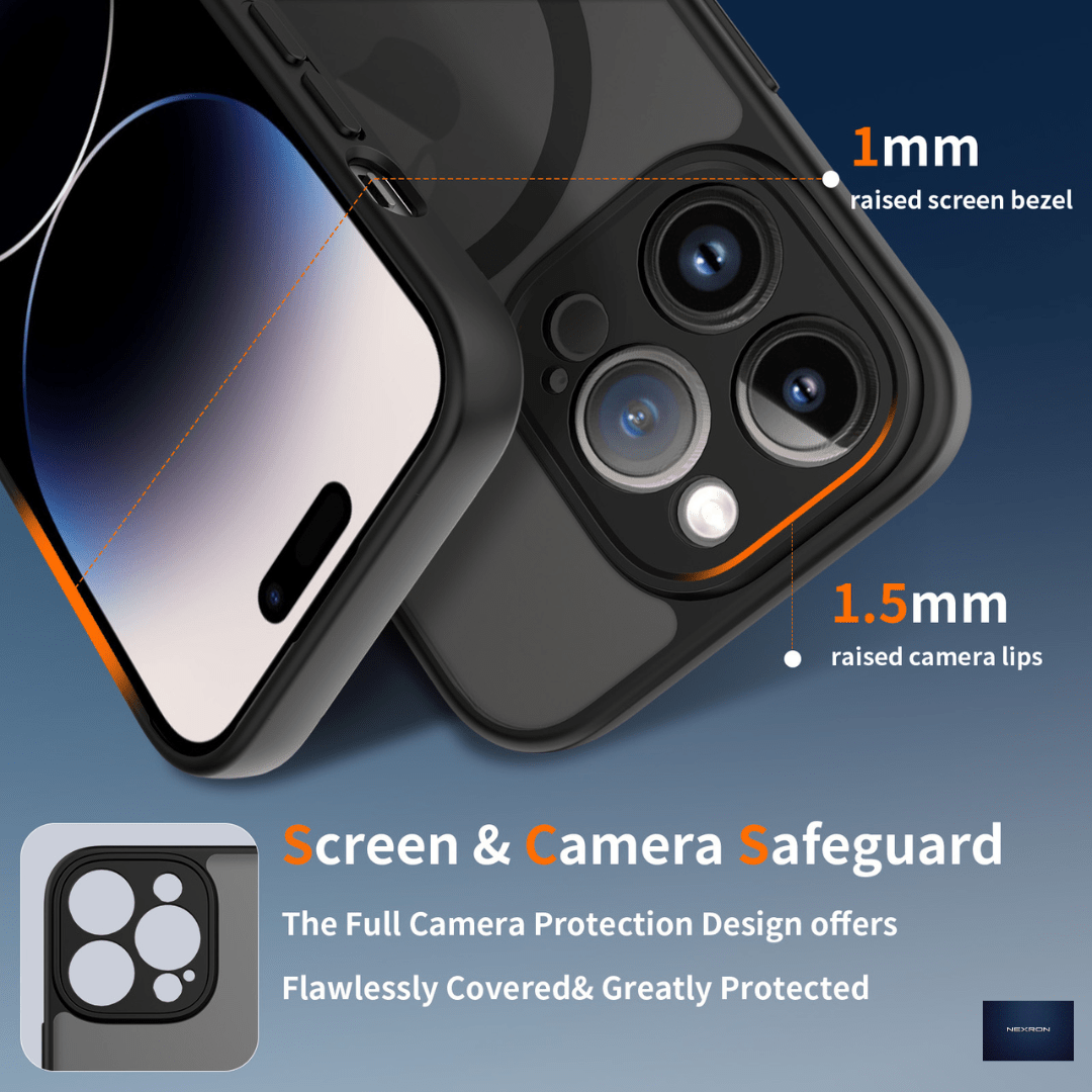 NEXRON EdgeProtect Case for iPhone 16 Pro Max - NexRon