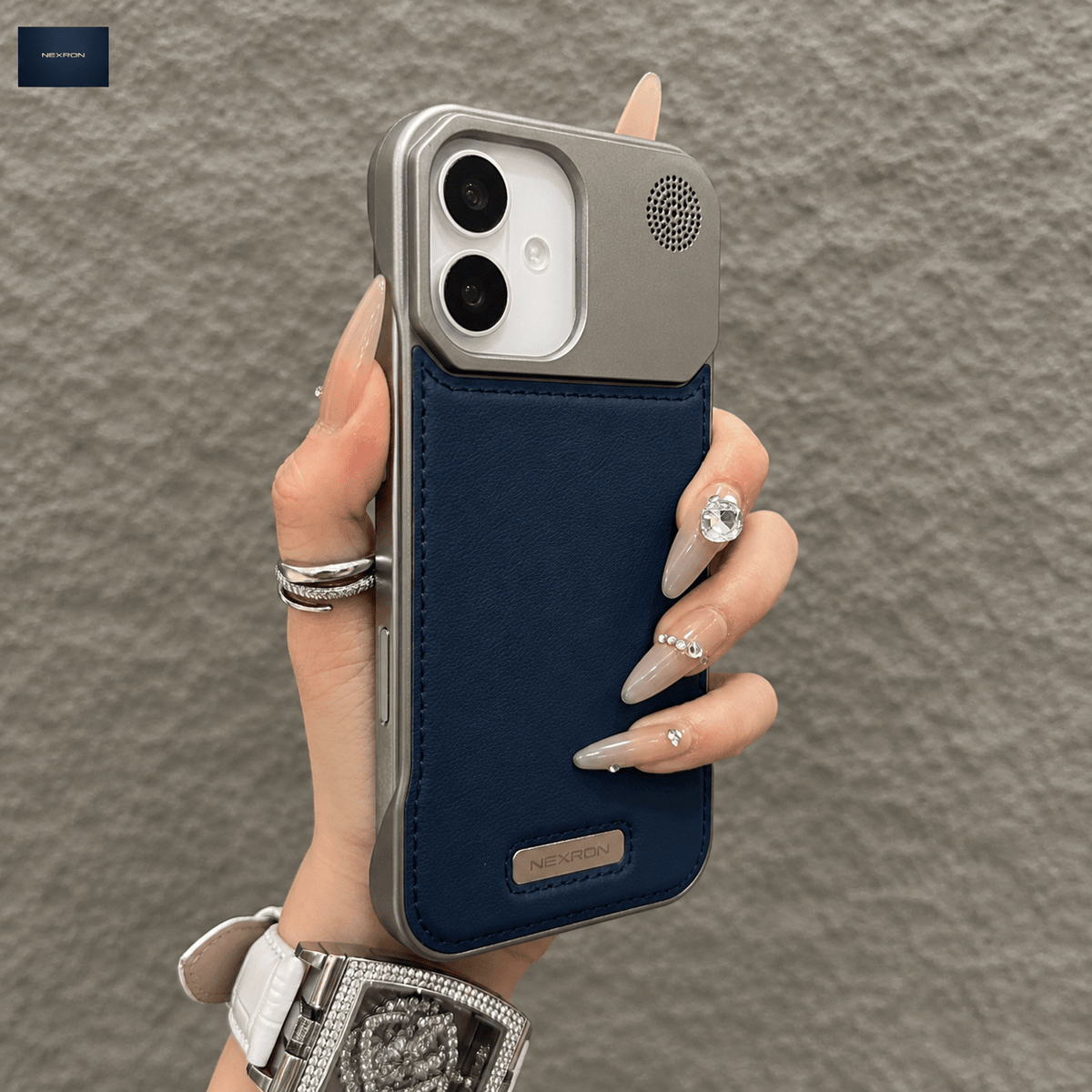 NEXRON PureAura Leather Case for iPhone 17 - NexRon