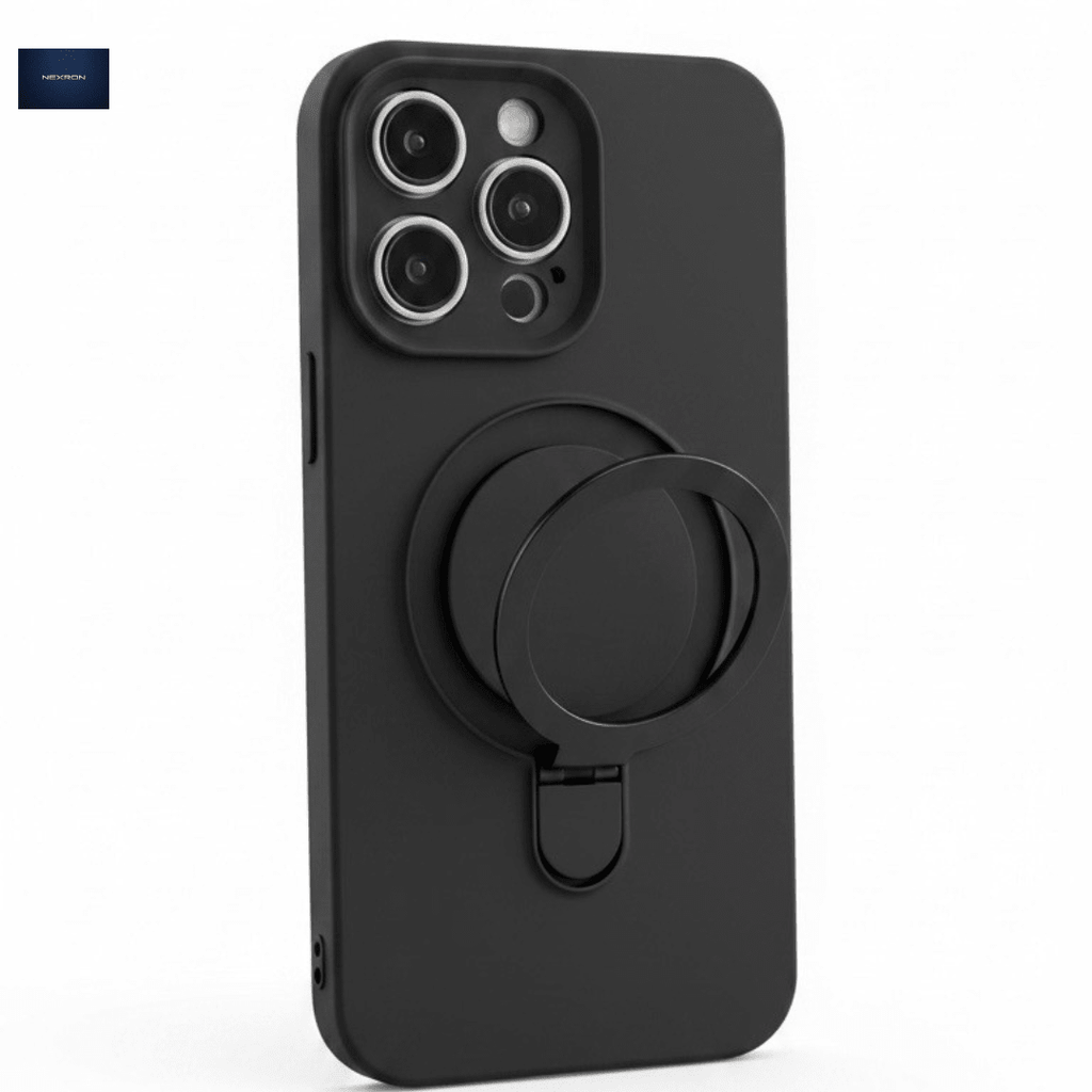 NEXRON RingStand Silicone Case for iPhone 16 Pro - NexRon