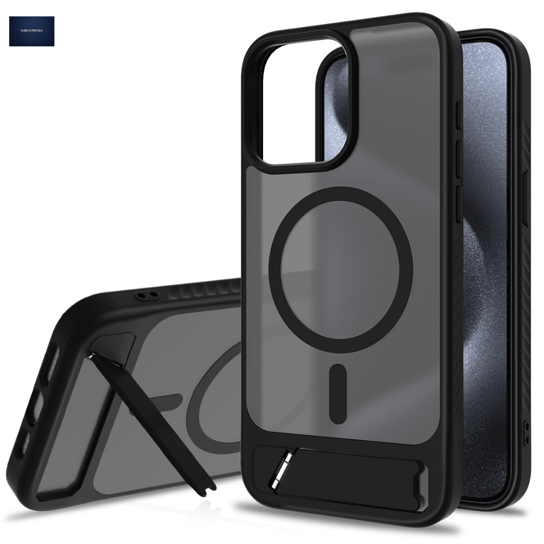 NEXRON StandMag Armor Case for iPhone 15 Plus - NexRon